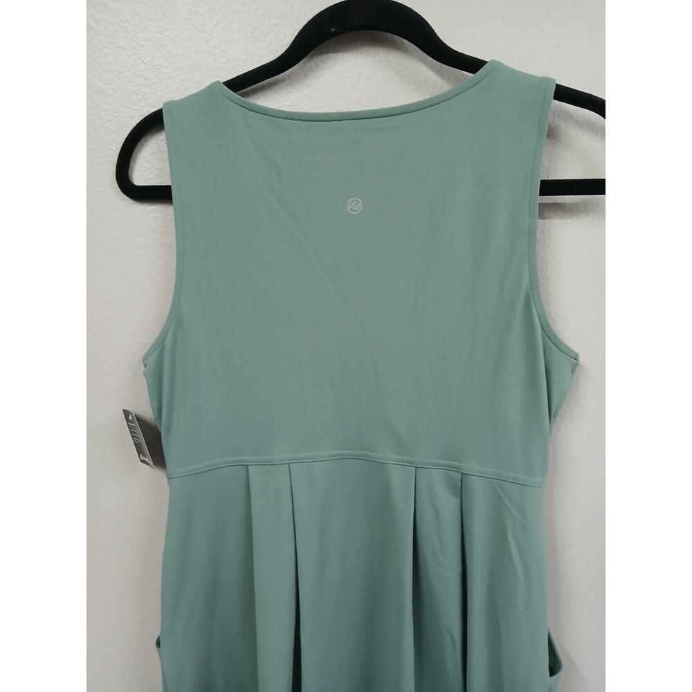 Eddie Bauer Aster 7 Day Crossover Waist Dress Moisture-Seafoam- size small - Picture 6 of 10